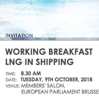 LNG in Shipping – Working Breakfast in the European Parliament